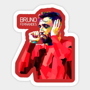 Bruno Fernandes Sticker